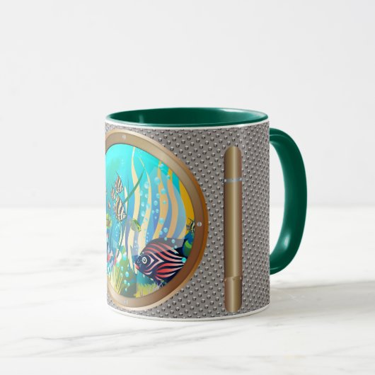 Aquarium Tasse (VorderseiteRechts)