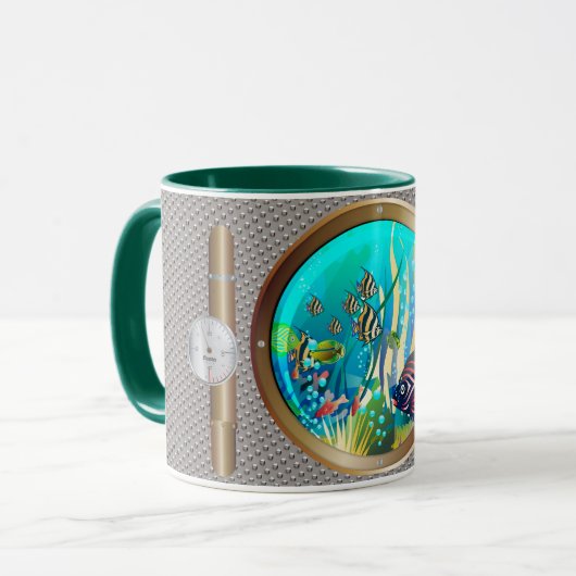Aquarium Tasse (Vorderseite Links)