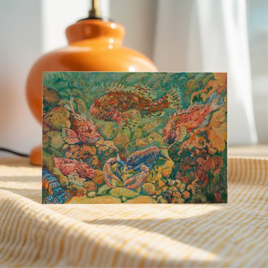 Aquarium | Theo van Rysselberghe Karte