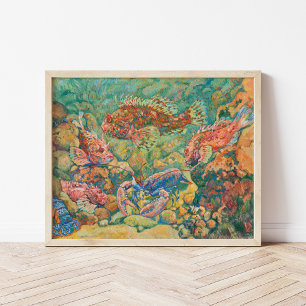 Aquarium   Theo van Rysselberghe Poster