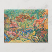 Aquarium | Theo van Rysselberghe Postkarte (Vorderseite)