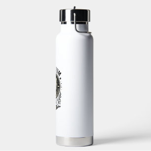 Aquarium Tiefsee-Katze Lustige Katze Grafik - Aqua Trinkflasche