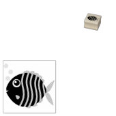 Aquarium Tropisches Niedliches Kind Gummistempel (Stempel)