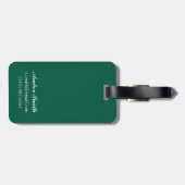 Aquarium u. städtischer Park-förderndes Plakat Gepäckanhänger (Rückseite horizontal)