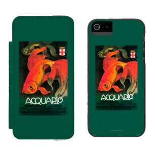 Aquarium u. städtischer Park-förderndes Plakat Incipio Watson™ iPhone 5 Geldbörsen Hülle