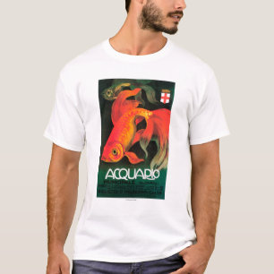 Aquarium u. städtischer Park-förderndes Plakat T-Shirt