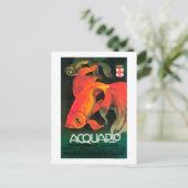 Aquarium und Stadtpark Postkarte (Stehend Vorderseite)