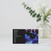 Aquarium Visitenkarte (Stehend Vorderseite)