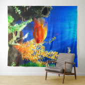 Aquarium Wandteppich (Beispiel (Horizontal))