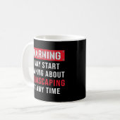 Aquarium Warning Aquascaping Fish Keeper Aquarist Kaffeetasse (Vorderseite Links)