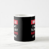 Aquarium Warning Aquascaping Fish Keeper Aquarist Kaffeetasse (Mittel)