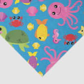 Aquarium zum Geburtstag von Kindern im Fischmeer Seidenpapier (Ausschnitt)
