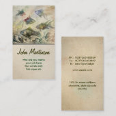 Aquariumaqua fischt nette Visitenkarte (Vorne/Hinten)