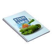 Aquariums-humorvolles Notizbuch Notizblock (Rechte Seite)