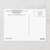 Aquariumsammlung Chicagos Shedd Postkarte (Rückseite)