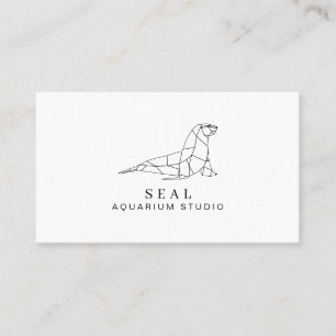 Aquariumsiegel Visitenkarte