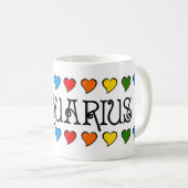 Aquarius 11oz. Tasse des klassischen Designers (VorderseiteRechts)
