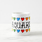 Aquarius 11oz. Tasse des klassischen Designers (Mittel)