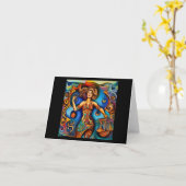 Aquarius (1) karte (Gelbe Blume)