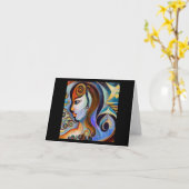 Aquarius (2) karte (Gelbe Blume)