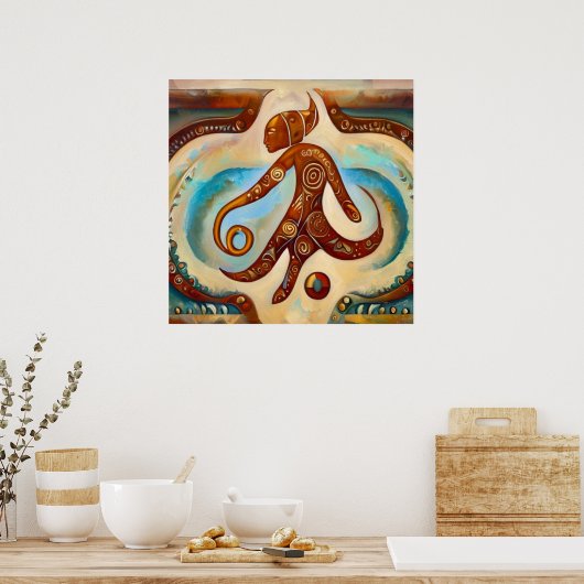 Aquarius (3) poster (Küche)