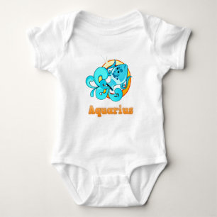 Aquarius-Abbildung Baby Strampler