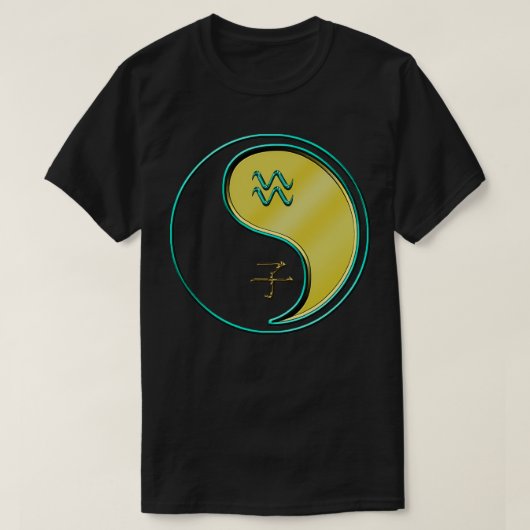 Aquarius amp Rat Yang Metal T-Shirt (Design vorne)