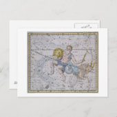 Aquarius and Capricorn, from 'A Celestial Atlas', Postkarte (Vorne/Hinten)