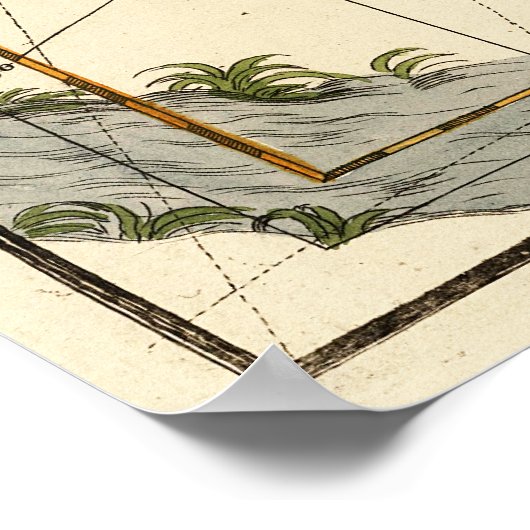 Aquarius, Andromeda, Pegasus, Phoenix u. a. Poster (Ecke)