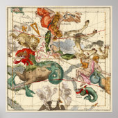 Aquarius, Andromeda, Pegasus, Phoenix u. a. Poster (Vorne)