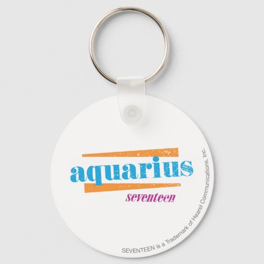 Aquarius Aqua Schlüsselanhänger (Vorderseite)