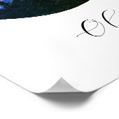 Aquarius Aries Personalisierte Paare Horoskop Poster (Ecke)