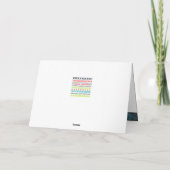 Aquarius Astrologie Blaue Wasserfarben Galaxie Geb Karte (Rückseite)