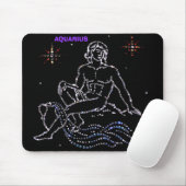 Aquarius Astrology Mousepad (Mit Mouse)