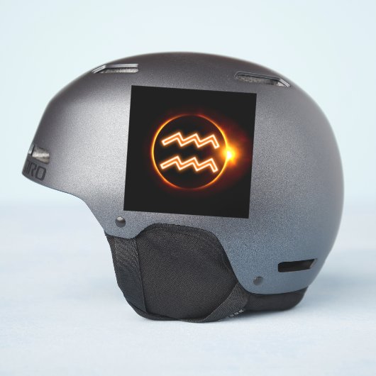 Aquarius Aufkleber (Helmseite)