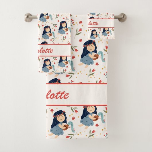 Aquarius Baby | Ihr kleiner Wasserträger Badhandtuch Set (Insitu)