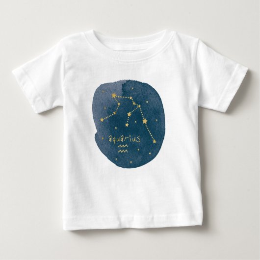Aquarius Baby T-shirt (Vorderseite)