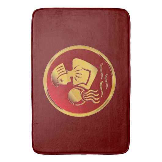 Aquarius Badematte (Vorderseite Vertikal)