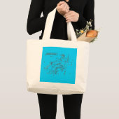Aquarius Bag Jumbo Stoffbeutel (Vorderseite (Produkt))
