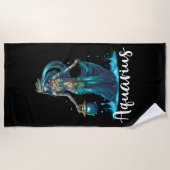 Aquarius Beach Towel Strandtuch (Vorderseite)