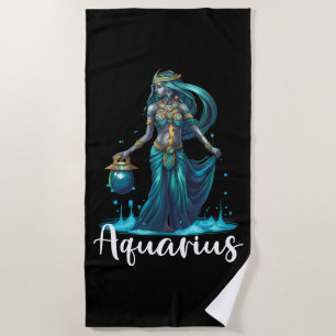 Aquarius Beach Towel Strandtuch