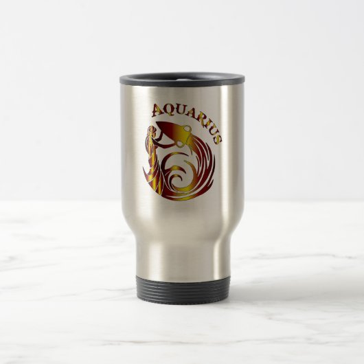 Aquarius-Becher Reisebecher (Mittel)