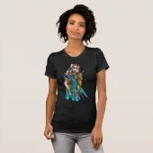 Aquarius Belly Dancer Art T-Shirt (Vorne ganz)