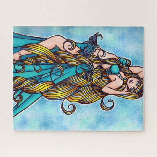 Aquarius Belly Dancer Puzzle (Horizontal)