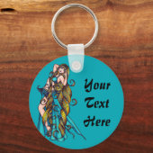 Aquarius Belly Dancer Schlüsselanhänger (Vorderseite)