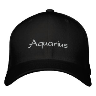 Aquarius Bestickte Baseballkappe