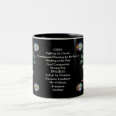 Aquarius Birth Sign Zodiac Tasse (Mittel)