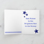 Aquarius Birthday Card, Horoskop Card Karte (Innenseite)