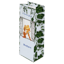 Aquarius Birthday Geschenktüte Für Weinflaschen