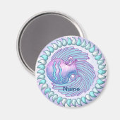 Aquarius Birthday Magnet (Vorderseite/Rückseite)